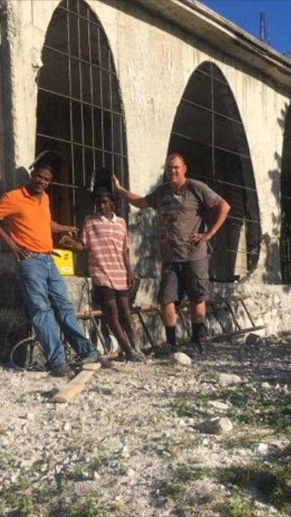 Belade, Boona and Perry welding.